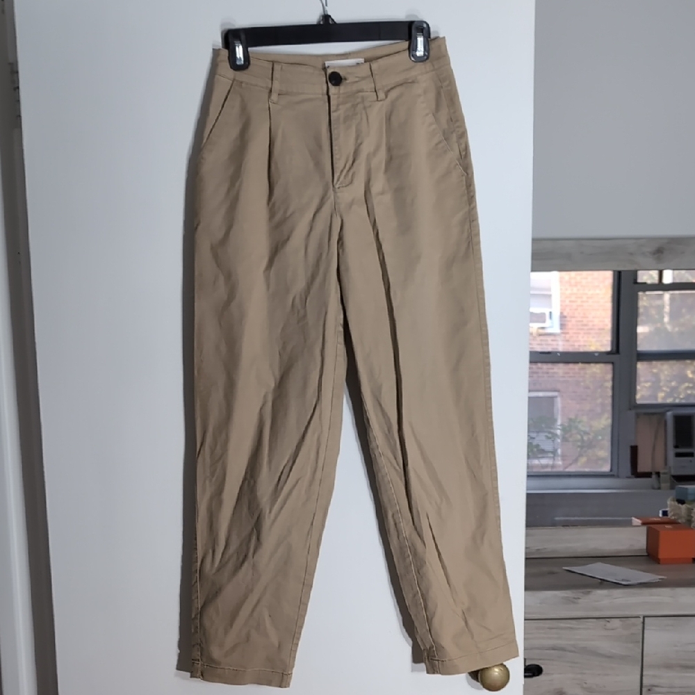 Mango Women's Tan Pants